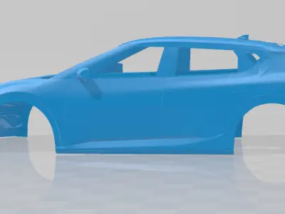 Kia EV6 GT Line 2025 - Body Car STL Model 3D print model