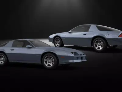 CHEVROLET CAMARO 1990 3D MODEL 3D model
