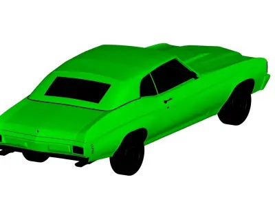Chevrolet Chevelle SS 1971 3D model