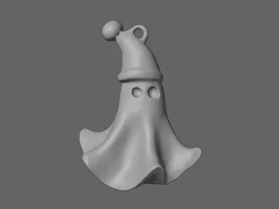 XMAS GHOST DECORATION  3D print model