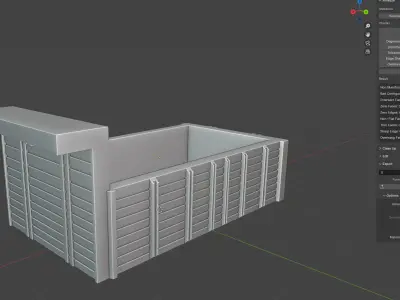 FORD Truck Static Trailer Model D1210 -11 for 3D Print 3D print model