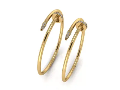 Woman Bangle 3D print model