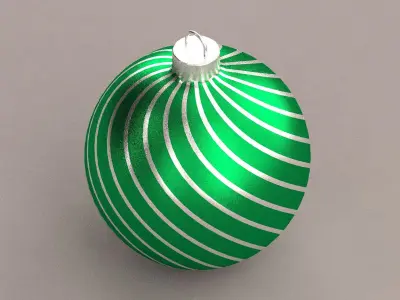 Christmas ball 3D model shop