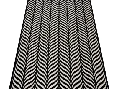 Rug Set 2401 3D model
