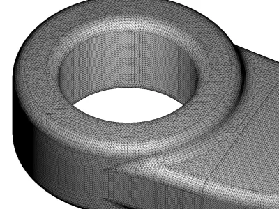 Vehicle Steering Linkage 3D print model