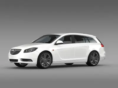 Opel Insignia Sports Tourer 2013 3D model