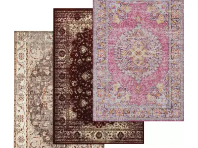 Rug Set 627 3D model