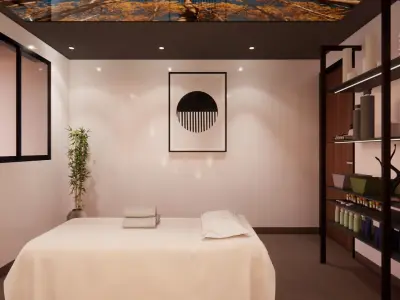 Spa and Saloon 3D model