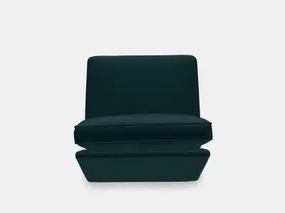 KIVIK Cover for 1-seat sofa-bed 4 3D model