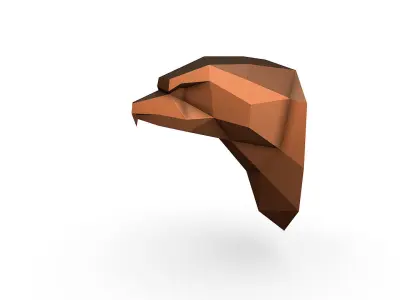 Eagle head 3D print model order