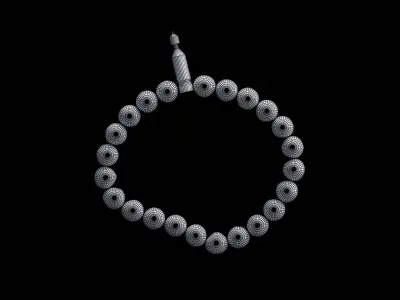prayer beads 3D model