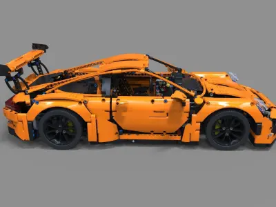 Lego Car GT3 3D model