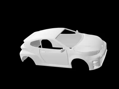 Toyota Yaris GR 3D print model