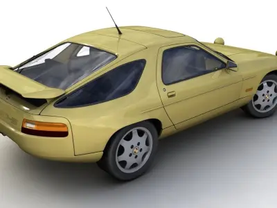 PORSCHE 928 GT 1991 3D model