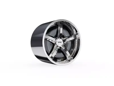 best seller DUB wheels 3D Model Pack