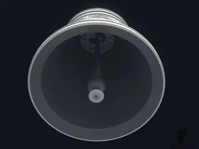 Decorative 3D Bell 3D model