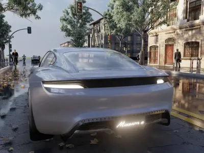 Concept Porsche Design 3D model