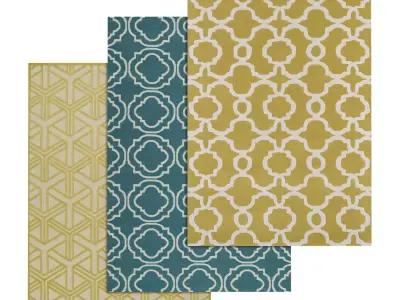 Rug Set 709 3D model