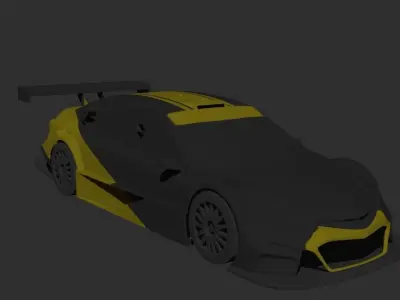 Stock Car  2018 Free 3D print model