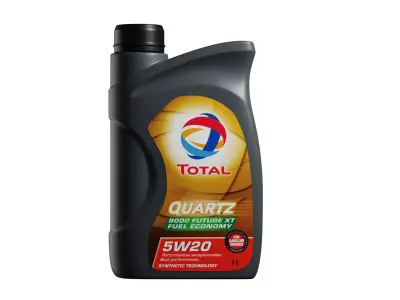 Car Oil Bottle 3D model