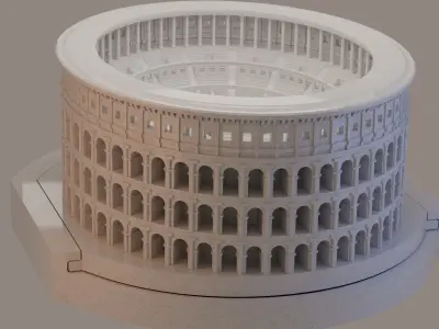 Colosseum for Aquariums 3D print model
