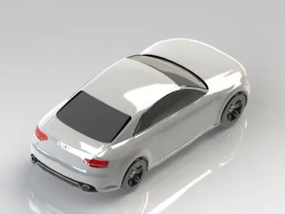 RS5 Coupe 3D model