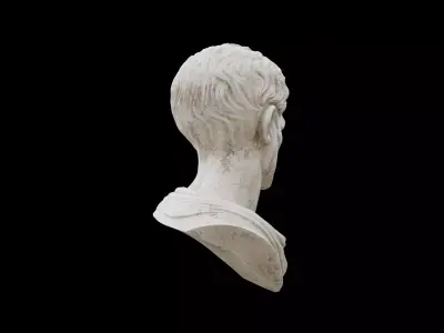 julius Caesar Bust 3D model