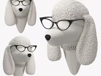 Soft Poodle - Doris 3D model