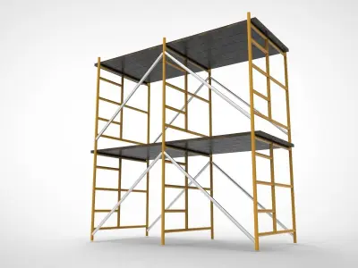 Scaffolding 3D model