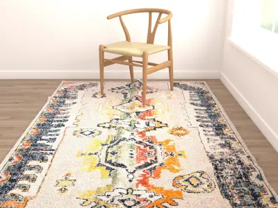 Rugs No 688 Low-poly 3D model