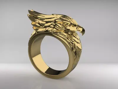 Eagle Ring 3D print model buy