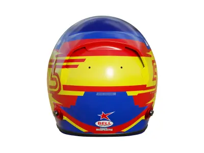 F1 Carlos Sainz Helmet 2025 3D model