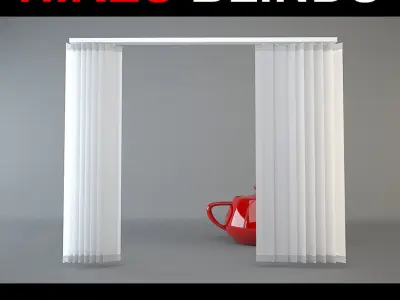 Vertical Blinds 3D model