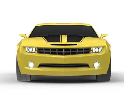 camaro car 3D model