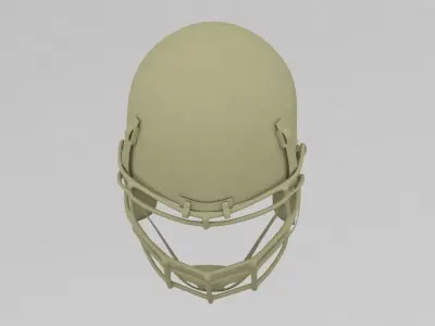 football helmet 3D print model