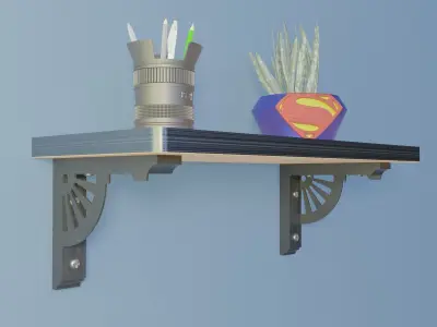 Shelf Bracket 7 3D print model