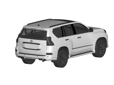 Lexus GX460 3D model