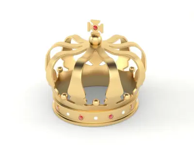 Golden Crown 3D model