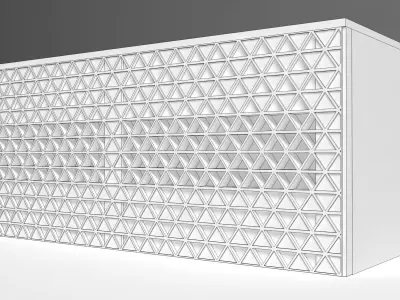 Buffet Table 3D model