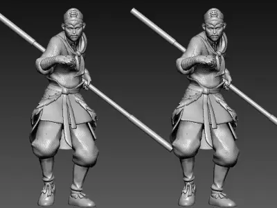 Sun Wukong 1986 - Chinese model - 3D Print 3D print model
