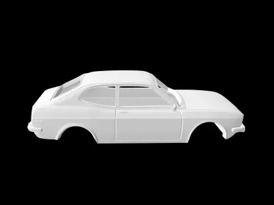 Fiat 128 coupe 3D print model
