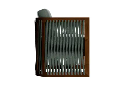 Domino Outdoor Lounge Chair 3D model