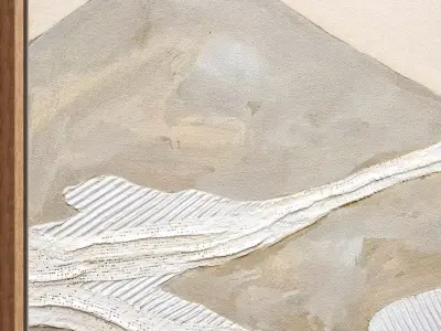 Plaster Two Frame 33 Low-poly 3D model