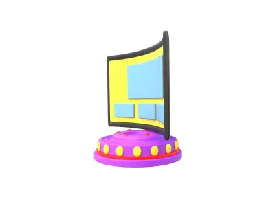 Meta Dashboard 3D model