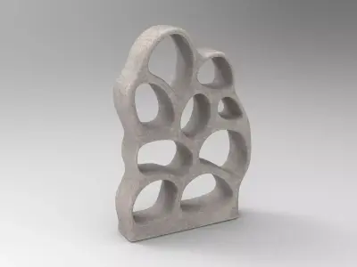 Uher Decor Low-poly 3D model