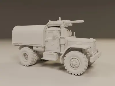 combat truck 3D print model 3D Print Ready