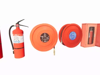 fire extinguisher 3D print model