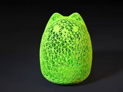 Cat decor 2 3D print model