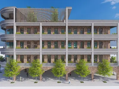 Office Building 3D model