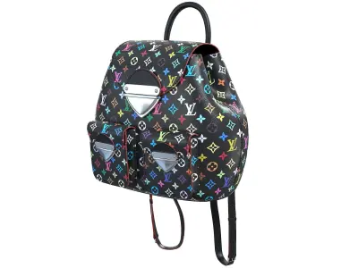 Louis Vuitton x Murakami Venice Backpack Low-poly 3D model